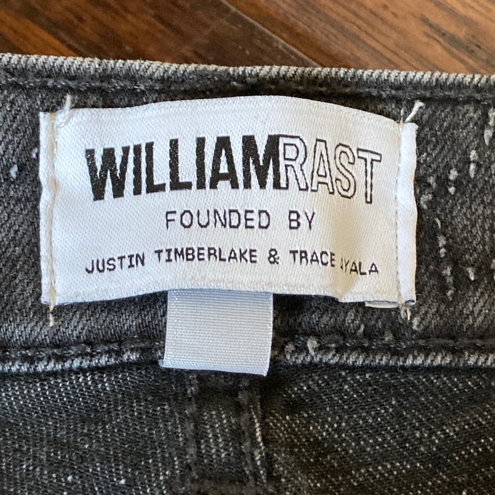 William Rast Black Skinny Jeans